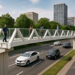 Walklet: Revolutionizing Urban Mobility with Modular Pedestrian Bridges